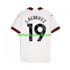 Manchester City Julian Alvarez 19 Voetbalshirts Uit 2023-24